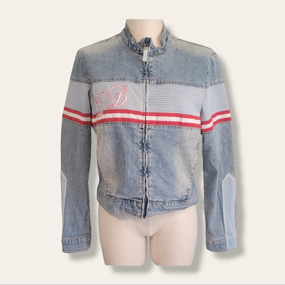 Retro 70s Style Denim Jacket